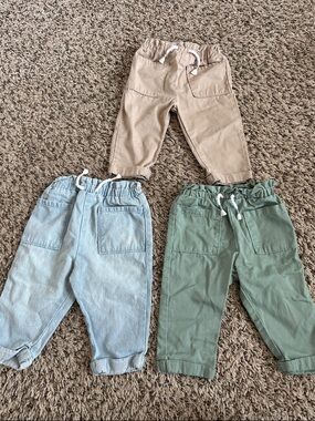 Garanimals Kids Jogger Set - Olive Green & Light Blue